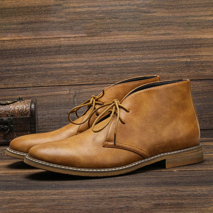 Herold - genuine leather chukka boots