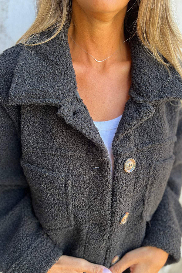 NOELLE WARM TEDDY JACKET