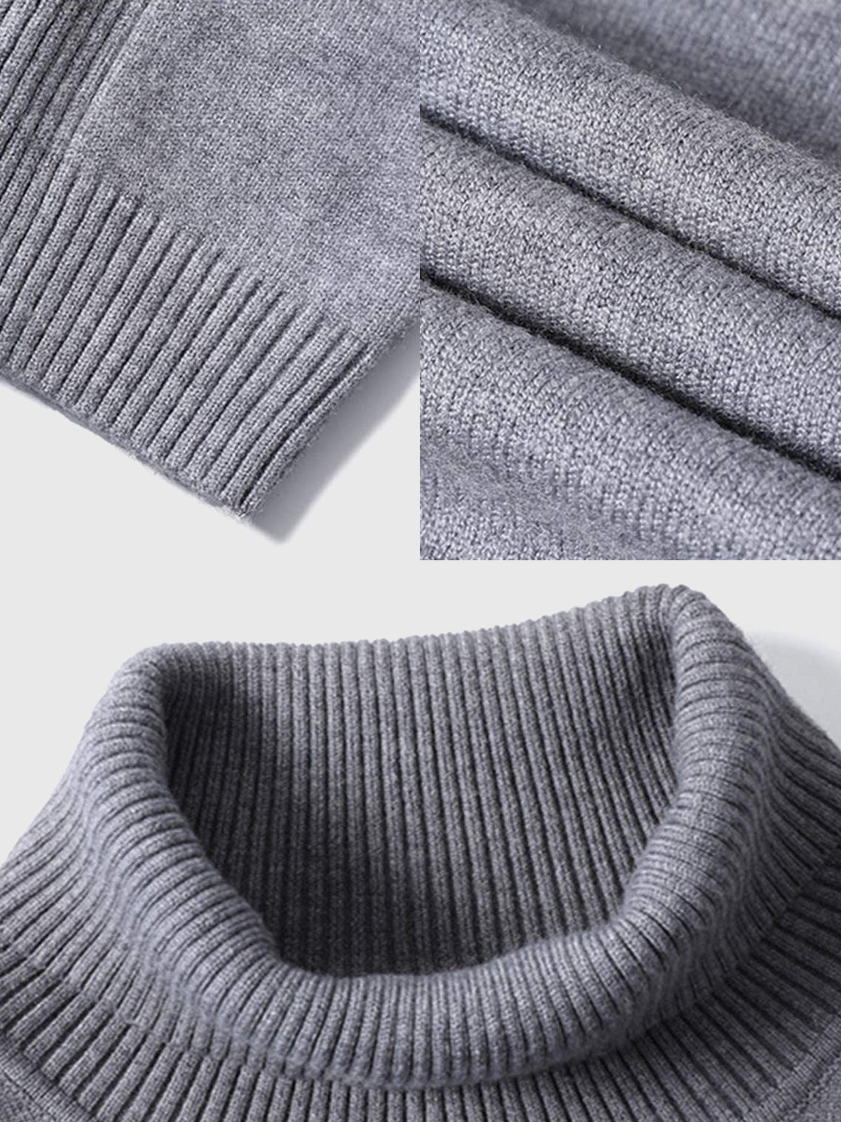 LENO - TURTLENECK WASHABLE SWEATER