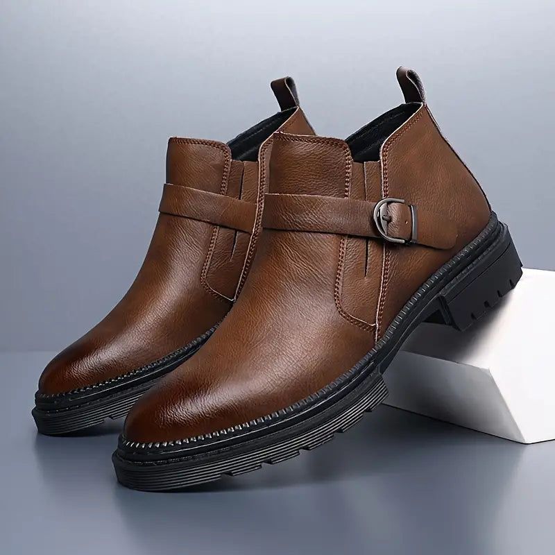 Liam - Men's Leather Ranger Boots