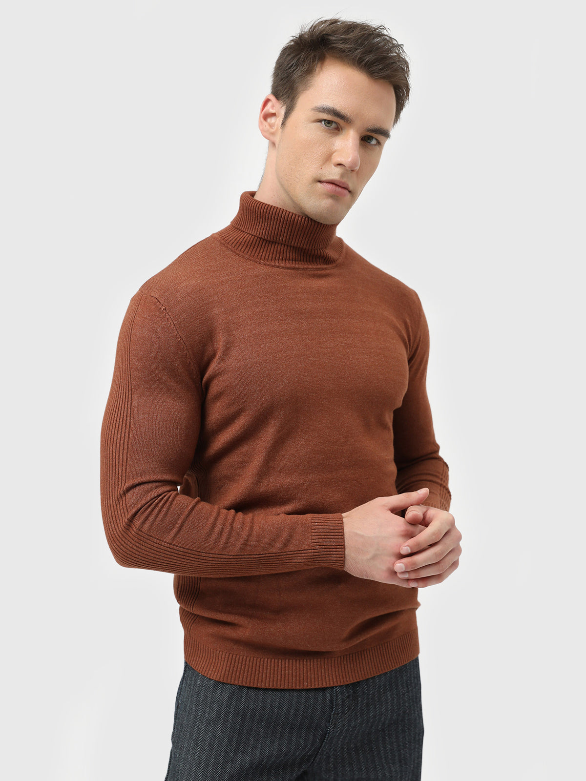 LENO - TURTLENECK WASHABLE SWEATER