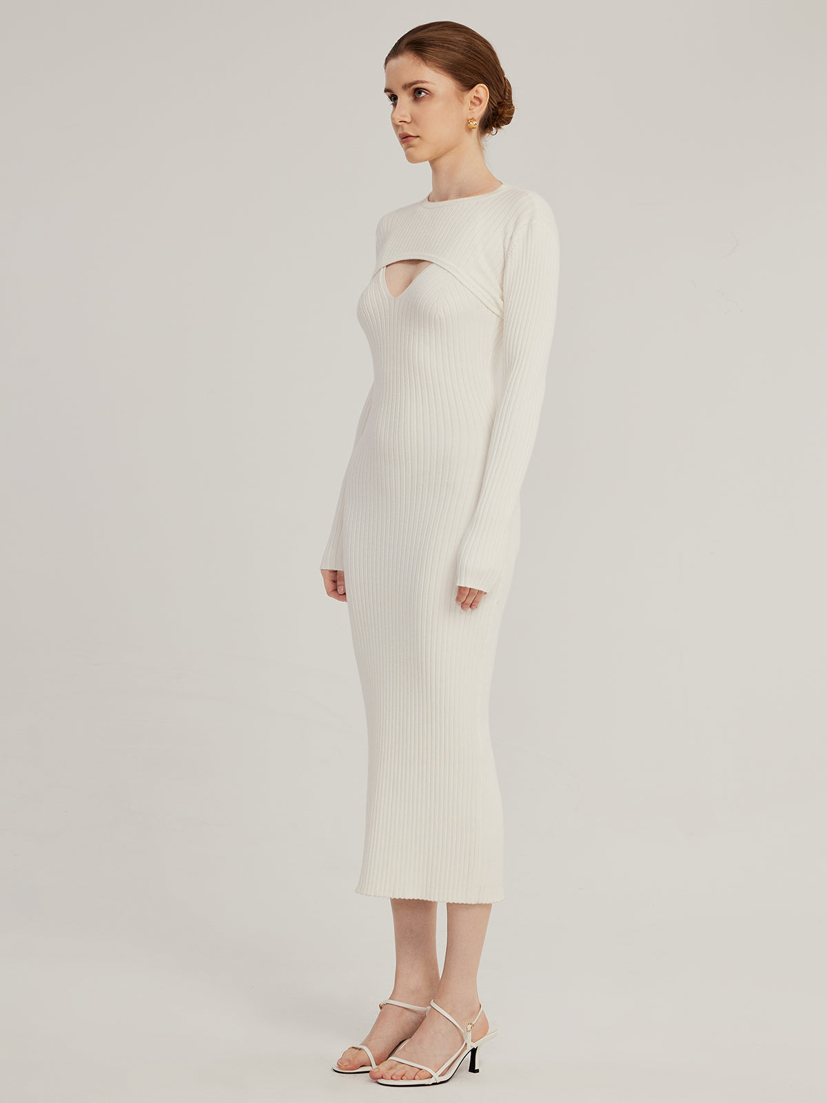 Hollow Knitted Dress