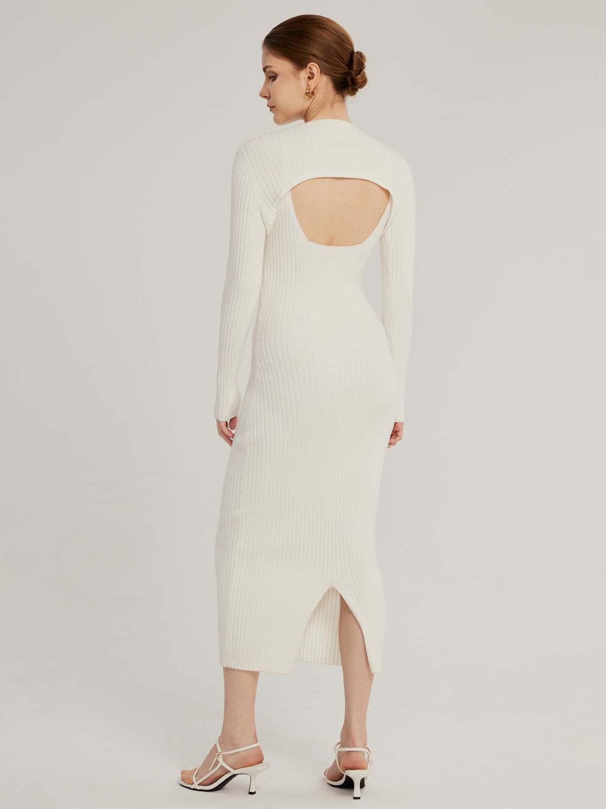 Hollow Knitted Dress