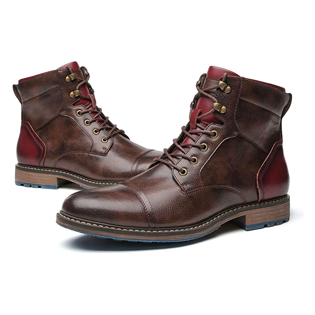 Aaron - Handmade premium leather Oxford boots