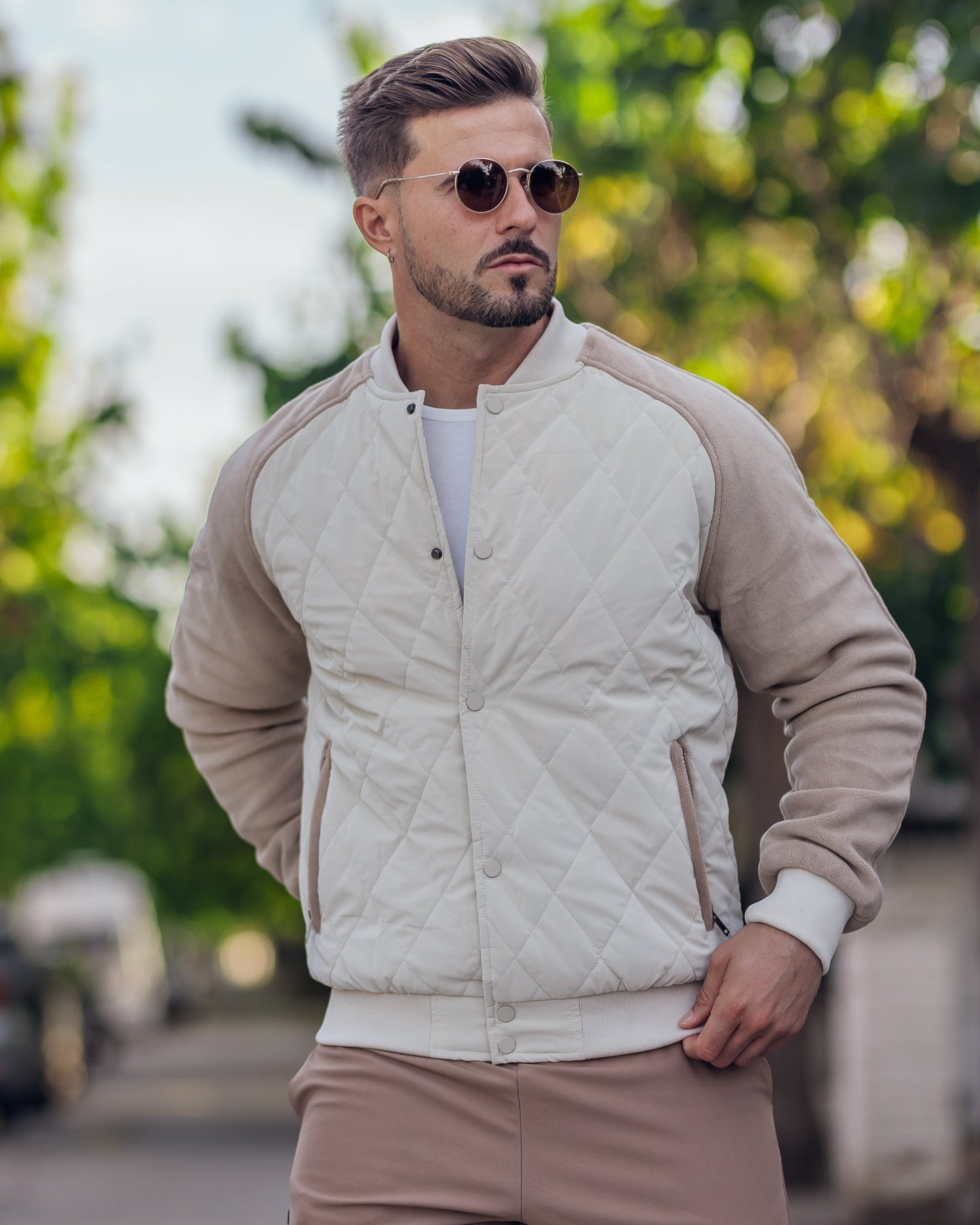 MARCO - HYBRID BOMBER JACKET