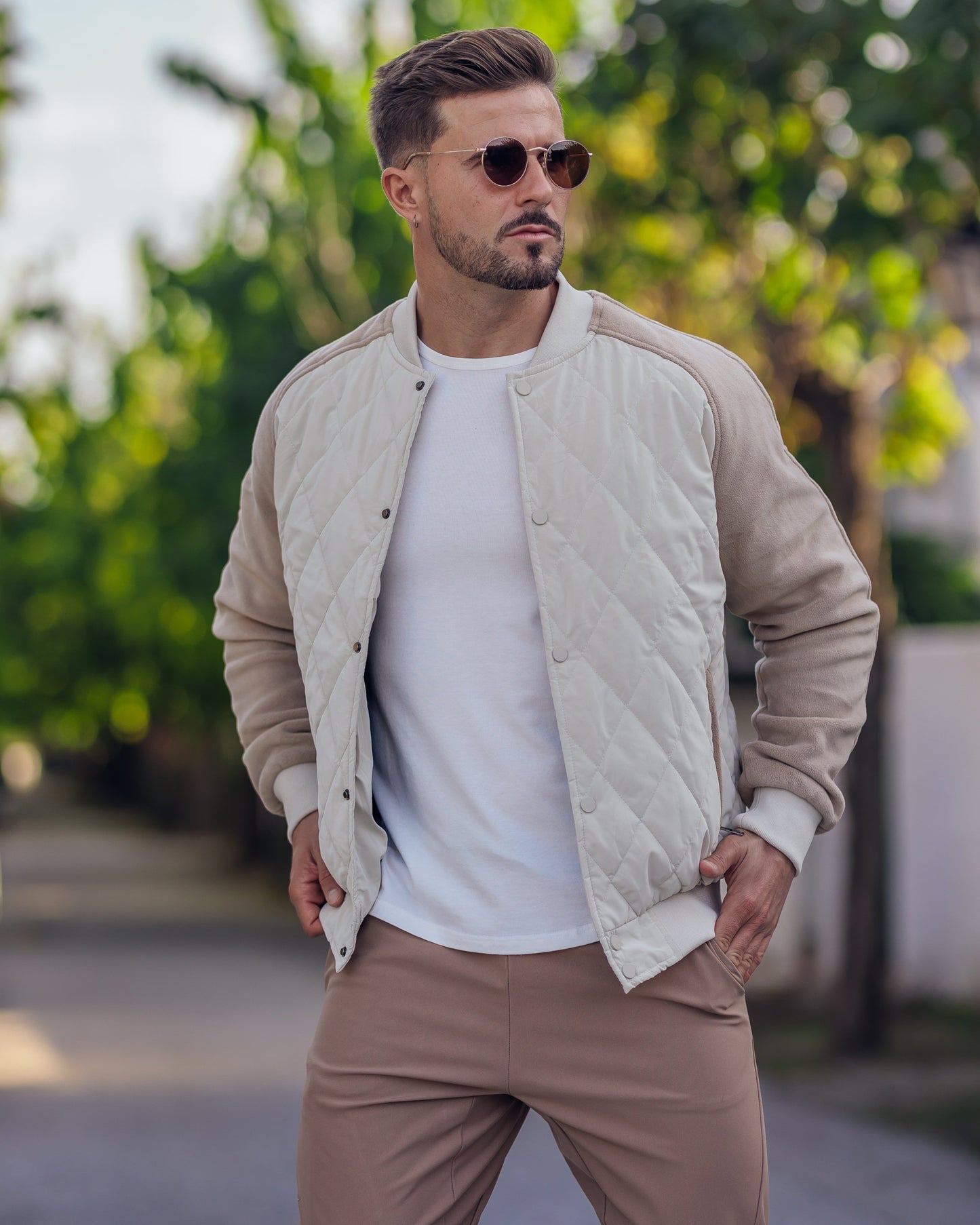 MARCO - HYBRID BOMBER JACKET