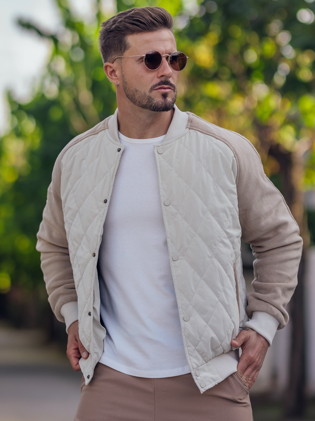 MARCO - HYBRID BOMBER JACKET