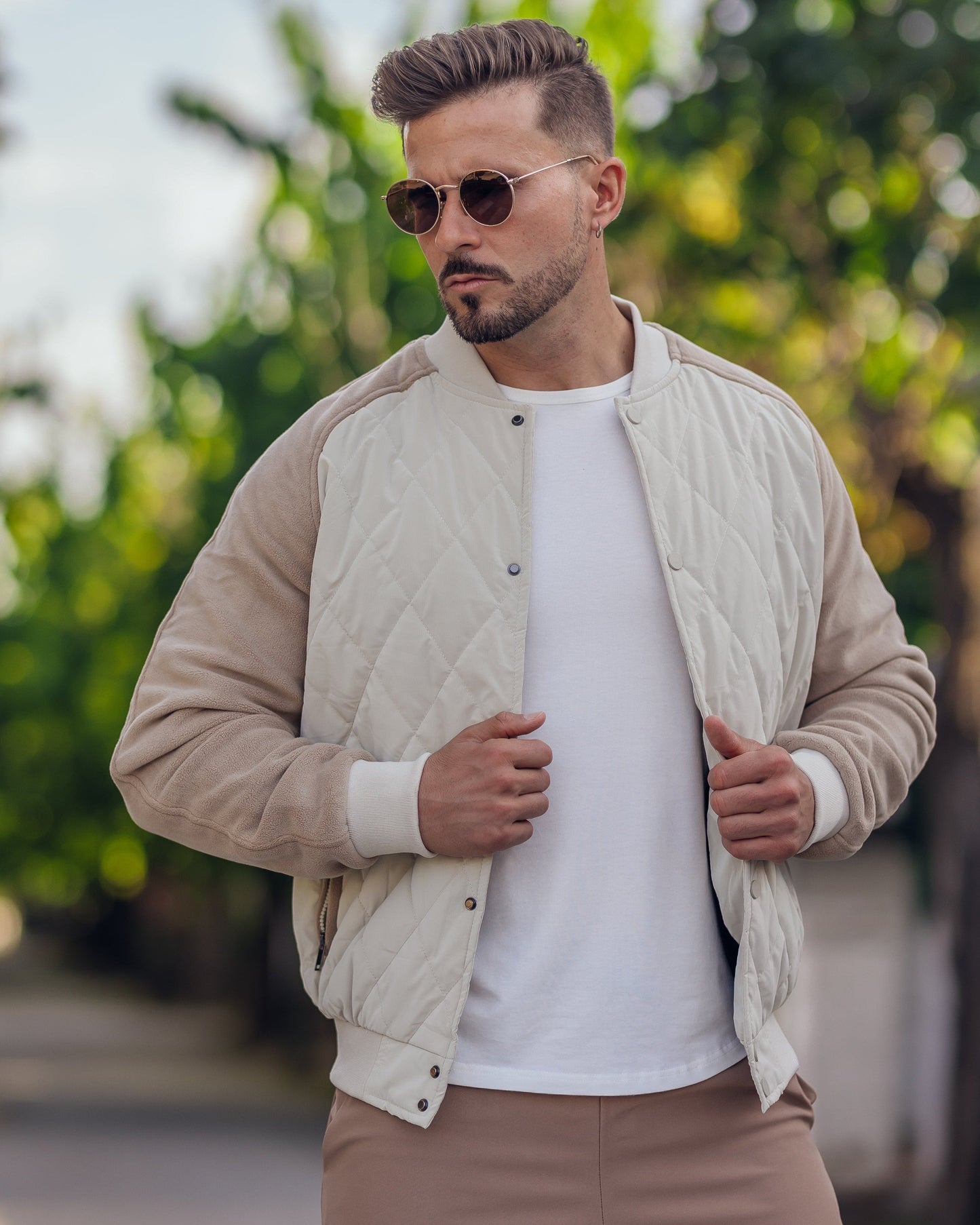 MARCO - HYBRID BOMBER JACKET