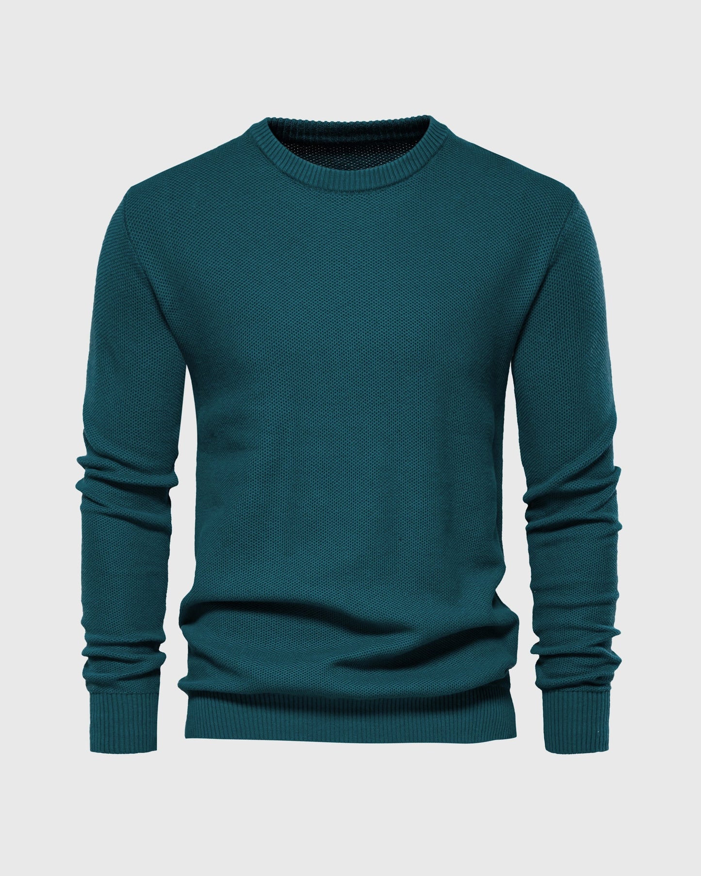 PIQUE -  CREW SWEATER