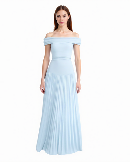 CAMDEN OFF-SHOULDER MAXI DRESS