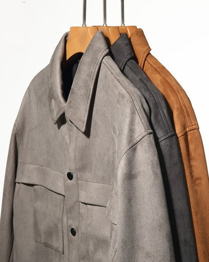 JERO - SUEDE UTILITY JACKET