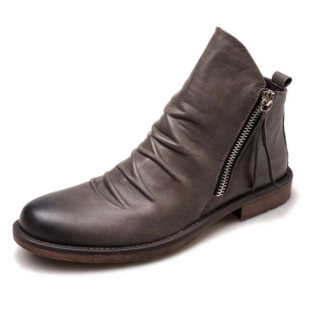 Owens - Leather Chelsea boots