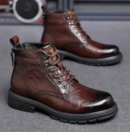 Alfred - Men's Leather Ranger Boots