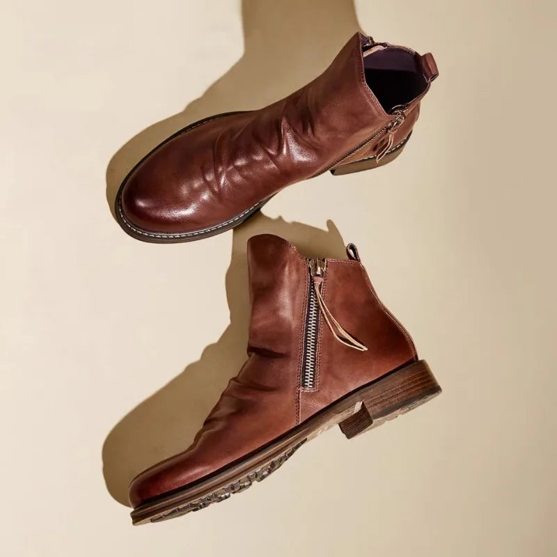 Owens - Leather Chelsea boots