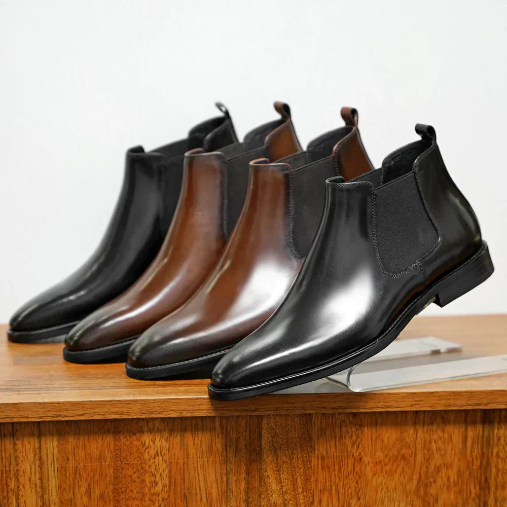 Craig - Chelsea boots made from genuine leather