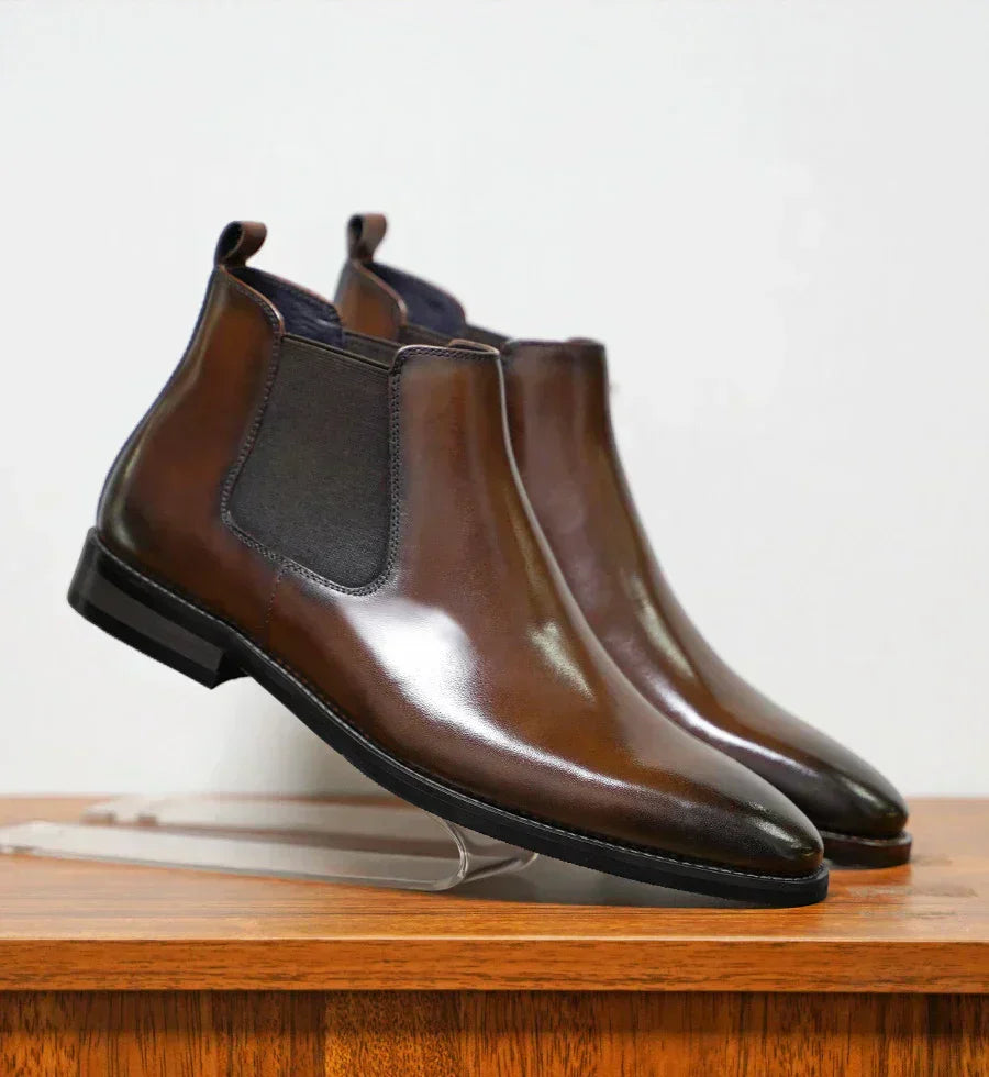 Craig - Chelsea boots made from genuine leather