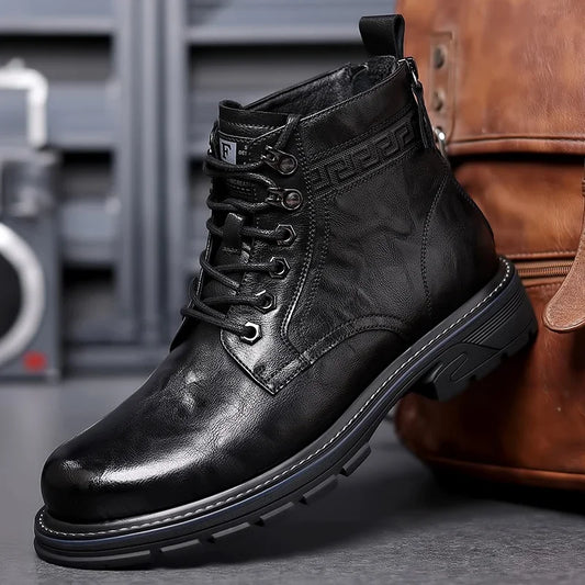 Carlos - Wide-fit Men's Business Boots