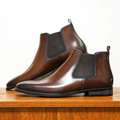 Craig - Chelsea boots made from genuine leather