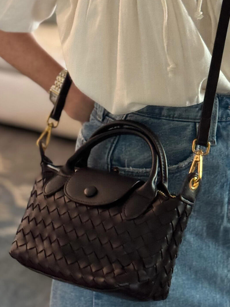 Gia Woven Mini Bag