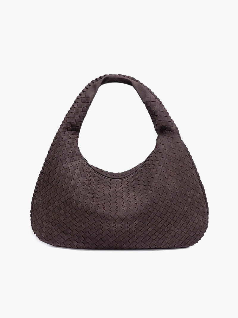 Suede Woven Bag XL