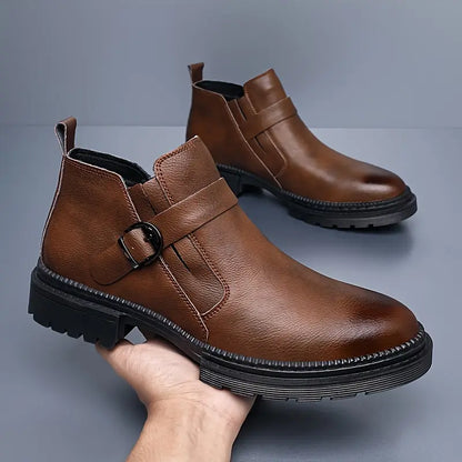 Liam - Men's Leather Ranger Boots