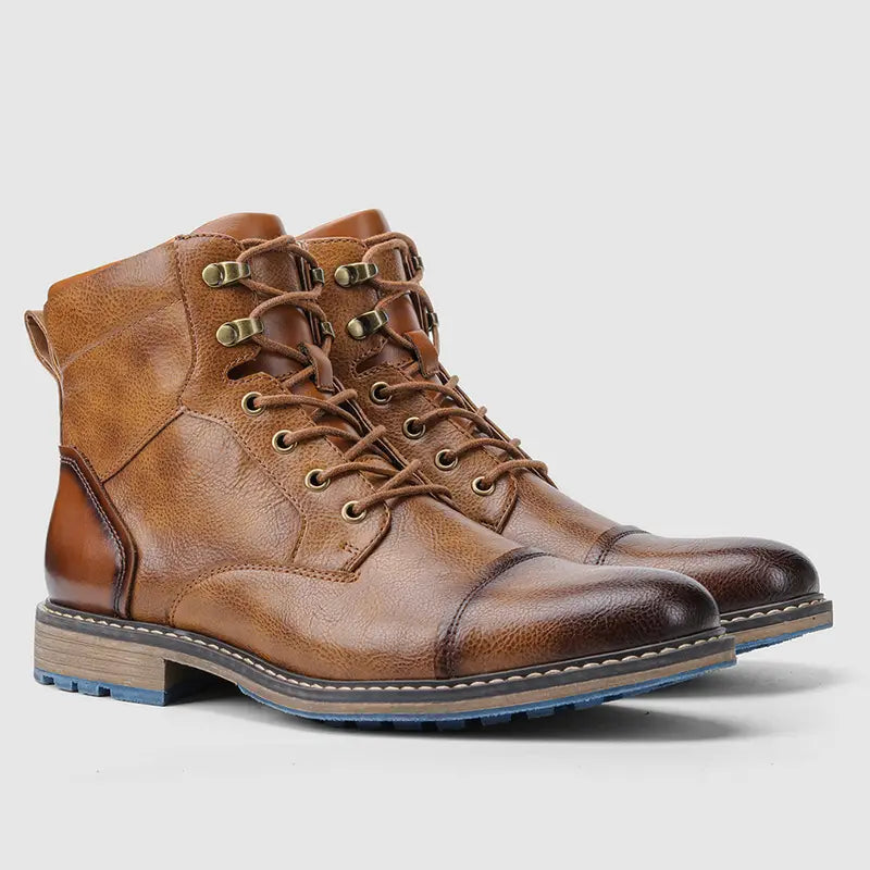 Dallas - Handcrafted Premium Leather Oxford Boots