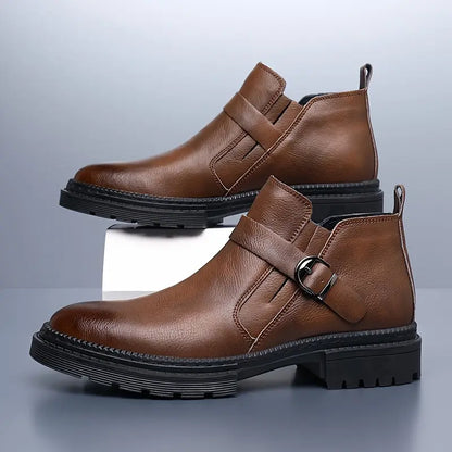 Liam - Men's Leather Ranger Boots