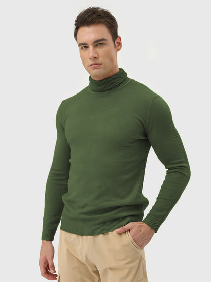 LENO - TURTLENECK WASHABLE SWEATER